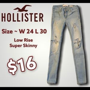 Women’s Hollister Low Rise Skinny Jeans
